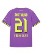 Moški Nogometna dresi replika Borussia Dortmund Fabio Silva #21 Tretji 2026-27 Kratek rokav Moški Nogometna dresi replika Borussia Dortmund Fabio Silva #21 Tretji 2026-27 Kratek rokav